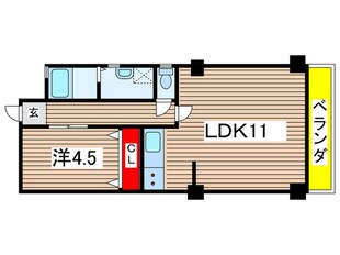 BLOOM北山本町の物件間取画像